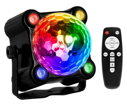 Oświetlenie sceniczne MusicMate Multiefekt dyskotekowy Party Light LED MM-DL40 AstroBeam